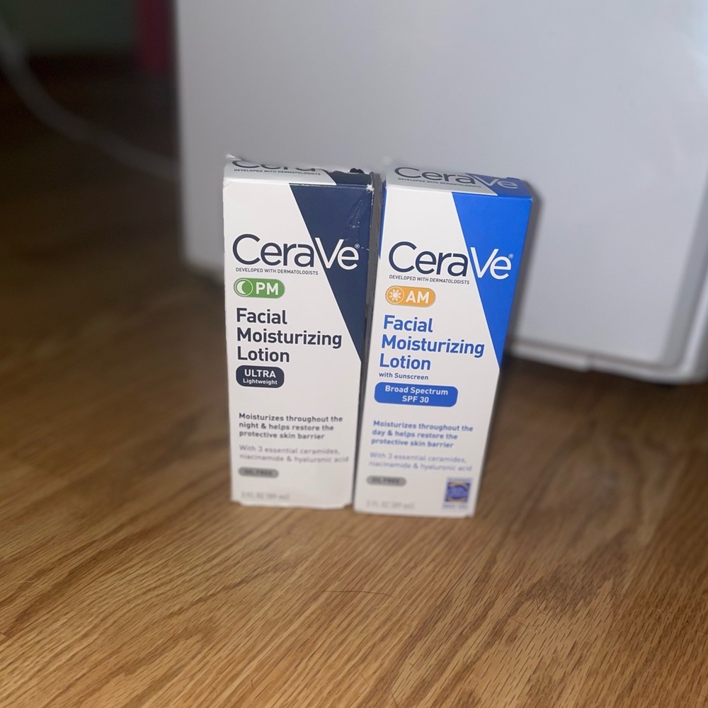 Cerave AM & PM Face Moisturizer Duo